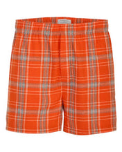 Load image into Gallery viewer, Burnt Orange Kingston Plaid — front
