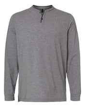 Load image into Gallery viewer, Adidas A597 — Men's Henley Long Sleeve T-Shirt
