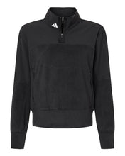 Load image into Gallery viewer, Adidas A601 — Women's Fleece Quarter-Zip Pullover
