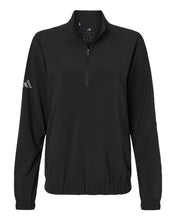 Load image into Gallery viewer, Adidas A706 — Women's Stretch Woven Half-Zip Pullover

