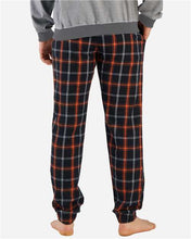 Load image into Gallery viewer, Black/ Orange/ White Plaid — back
