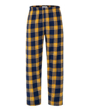 Load image into Gallery viewer, Navy Gold Mcintosh Plaid — front
