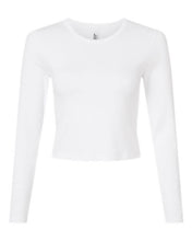 Load image into Gallery viewer, American Apparel BR2107 — Women's Baby Rib Long Sleeve Fitted Tee
