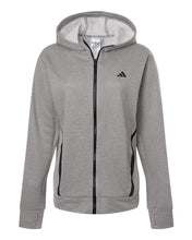 Load image into Gallery viewer, Adidas AT209 — Women's Game &amp; Go Fleece Full-Zip Hooded Sweatshirt
