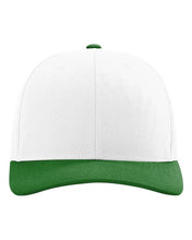 Load image into Gallery viewer, White/ Kelly Green CMB — front
