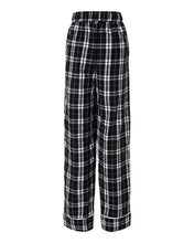Load image into Gallery viewer, Black/ White Plaid — back
