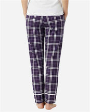 Load image into Gallery viewer, Purple/ White Plaid — back
