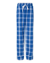 Load image into Gallery viewer, Royal/ Silver Plaid — front
