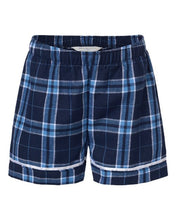 Load image into Gallery viewer, Navy/ Columbia Plaid — front

