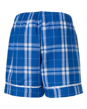 Load image into Gallery viewer, Royal/ Silver Plaid — back
