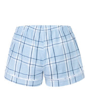 Load image into Gallery viewer, Sky Blue Carnegie Plaid — back
