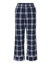 Load image into Gallery viewer, Navy/ Silver Plaid — front
