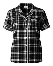 Load image into Gallery viewer, Black/ White Plaid — front
