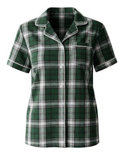 Load image into Gallery viewer, Green/ White Plaid — front
