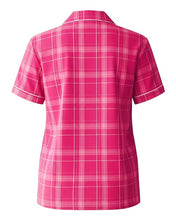 Load image into Gallery viewer, Pink Carnegie Plaid — back
