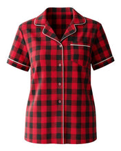 Load image into Gallery viewer, Red/ Black Buffalo — front
