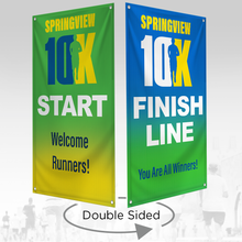 Load image into Gallery viewer, 18oz Double Sided Blockout Banner
