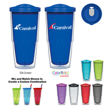 Load image into Gallery viewer, 24 Oz. Biggie Tumbler With Lid
