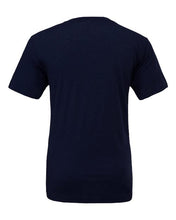 Load image into Gallery viewer, Solid Navy Triblend — back

