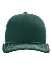 Load image into Gallery viewer, Dark Green/ White — front
