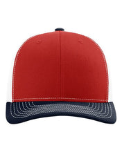 Load image into Gallery viewer, Red/ White/ Navy — front
