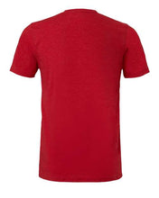 Load image into Gallery viewer, Solid Red Triblend — back
