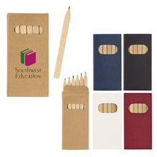 Load image into Gallery viewer, 6-Piece Colored Pencil Set
