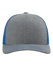 Load image into Gallery viewer, Heather Grey/ Royal — front
