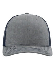 Load image into Gallery viewer, Heather Grey/ Navy — front
