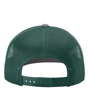 Load image into Gallery viewer, Heather Grey/ Dark Green — back
