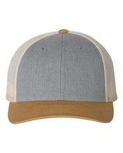 Load image into Gallery viewer, Heather Grey/ Birch/ Amber Gold — front
