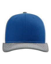 Load image into Gallery viewer, Royal/ White/ Heather Grey — front
