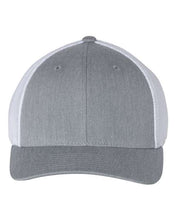 Load image into Gallery viewer, Heather Grey/ White — front
