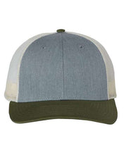 Load image into Gallery viewer, Heather Grey/ Birch/ Army — front
