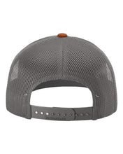 Load image into Gallery viewer, Heather Grey/ Charcoal/ Dark Orange — back
