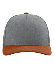 Load image into Gallery viewer, Heather Grey/ Charcoal/ Dark Orange — front
