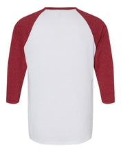 Load image into Gallery viewer, White/ Heather Cardinal — back
