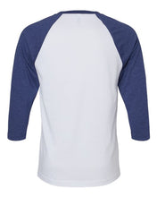 Load image into Gallery viewer, White/ Heather Indigo — back
