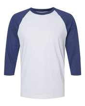 Load image into Gallery viewer, White/ Heather Indigo — front
