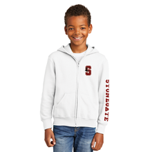 Load image into Gallery viewer, Stonegate Lettered Full Zip Hoodie

