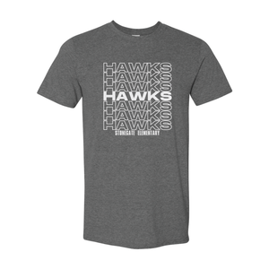 Stonegate 7 Stacked Hawks Graphic Tee