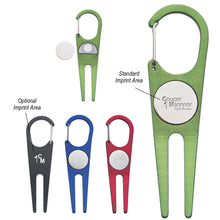 Load image into Gallery viewer, Aluminum Divot Tool With Ball Marker
