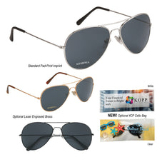 Load image into Gallery viewer, Aviator Sunglasses
