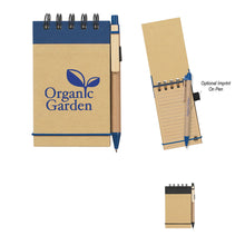 Load image into Gallery viewer, Eco-Inspired Spiral Jotter &amp; Pen
