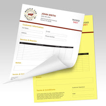Load image into Gallery viewer, 2-part NCR Forms w Variable Numbering
