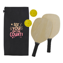 Load image into Gallery viewer, Fun On The Go Games - Pickleball Set
