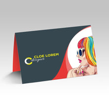 Load image into Gallery viewer, Fold-over Business Cards
