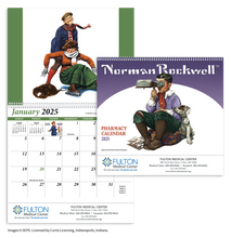 Load image into Gallery viewer, HotLine® Products Rockwell Pharmacy Special Markets Calendar
