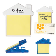 Load image into Gallery viewer, House Clip With Sticky Notes
