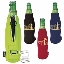 Load image into Gallery viewer, Koozie® Bottle Cooler w/ Removable Bottle Opener
